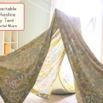 retractable clothesline tent