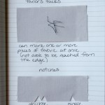 tailor's tacks and notches